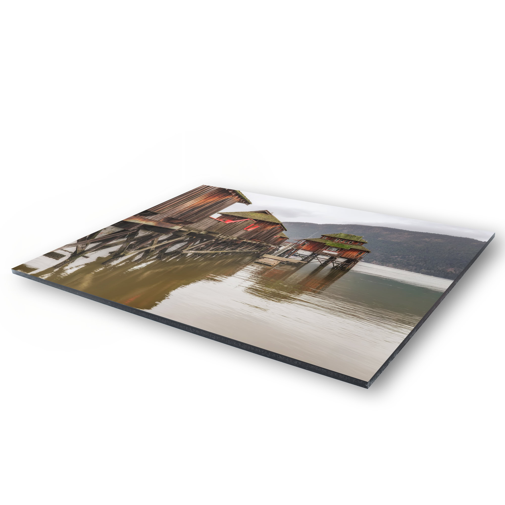 Cowichan Bay Maritime Centre as a acrylic print.