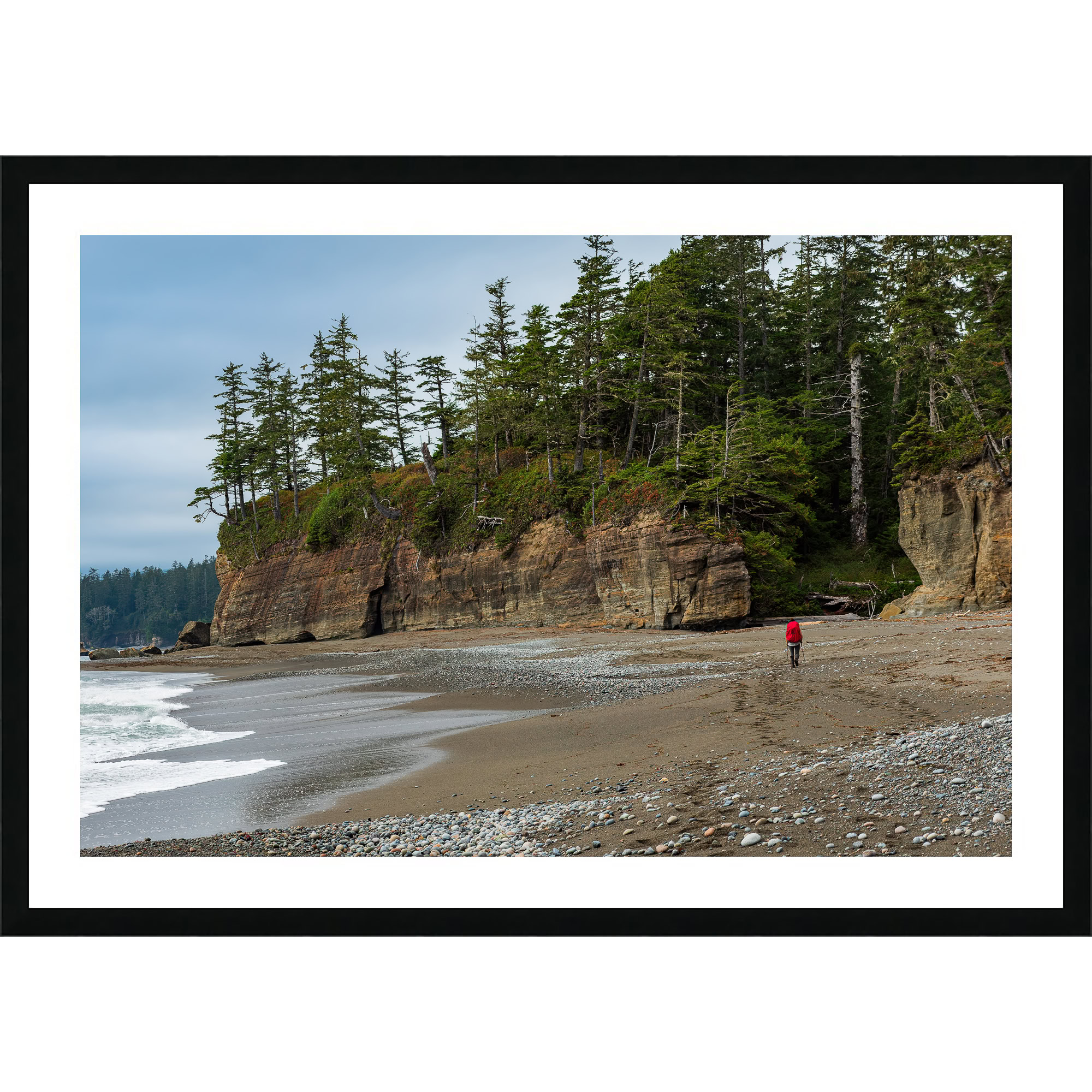 Long Day on the West Coast Trail as a framed print.