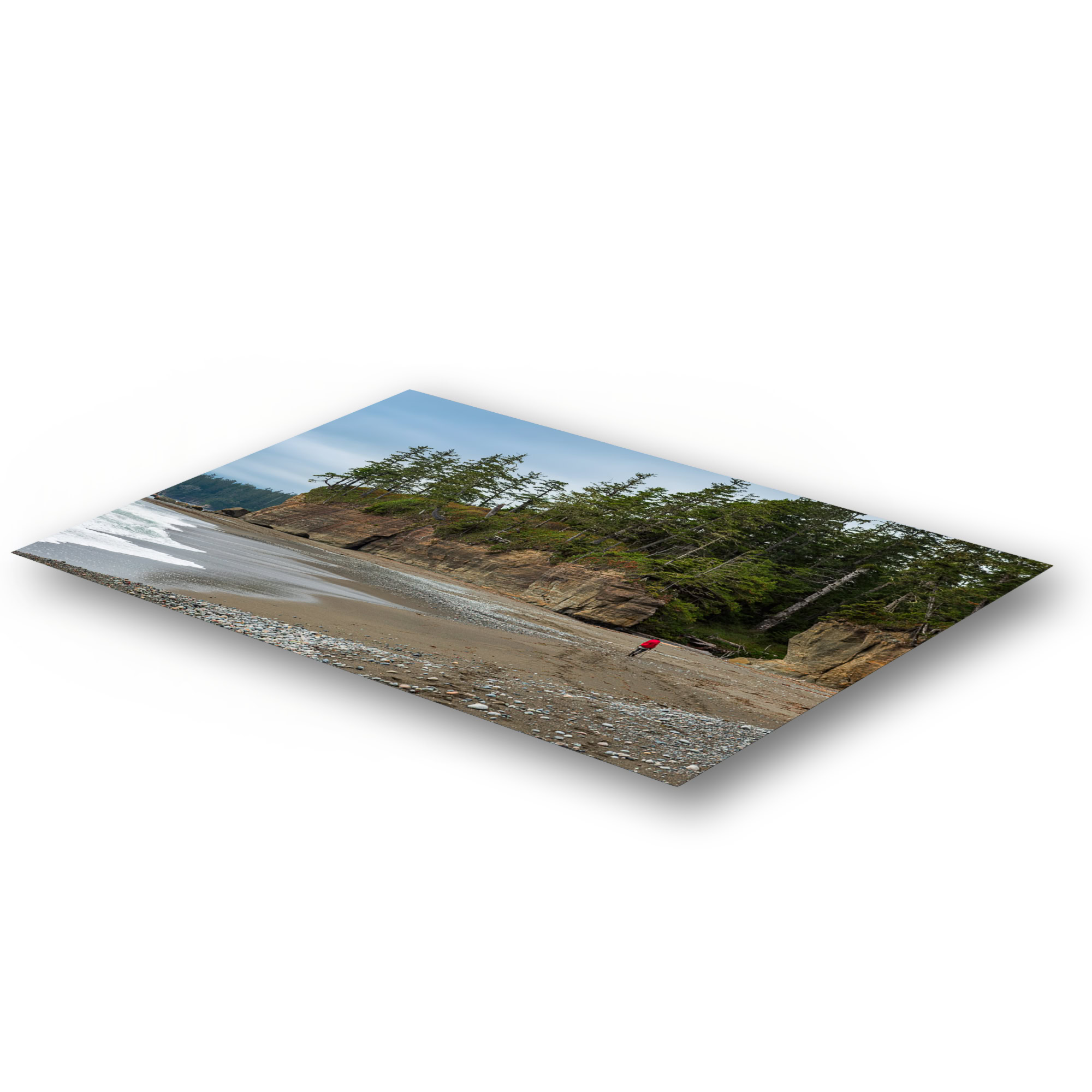Long Day on the West Coast Trail as a metal print.