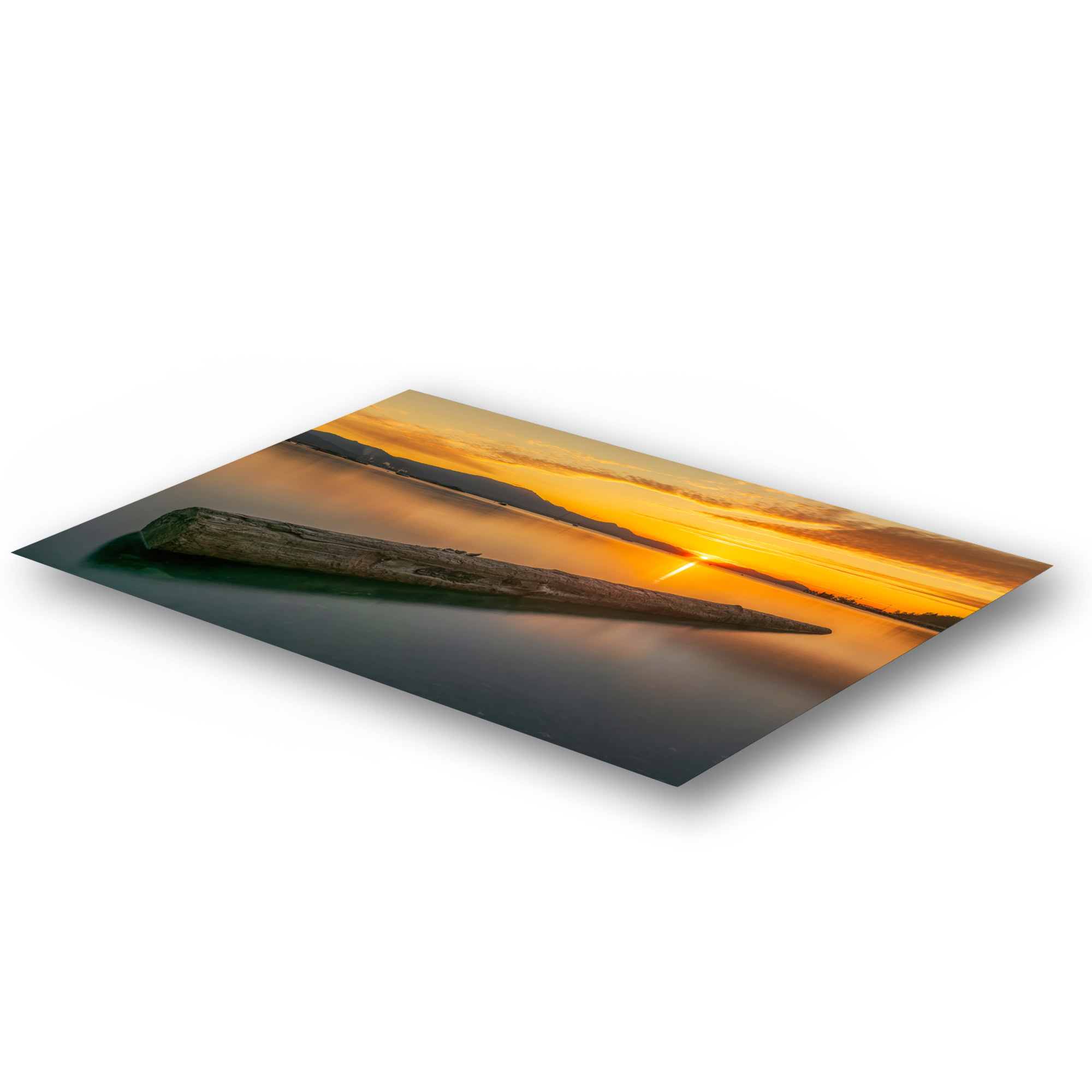 Salt Spring Island Calm at Vesuvius Bay as a metal print.