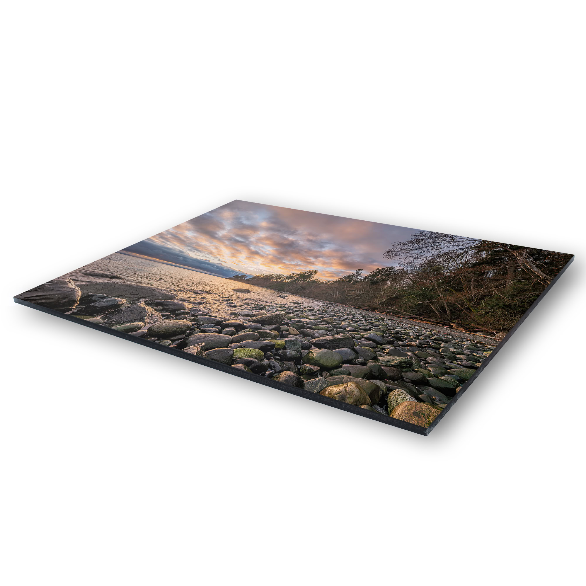 Spring Light at Seal Bay as a acrylic print.